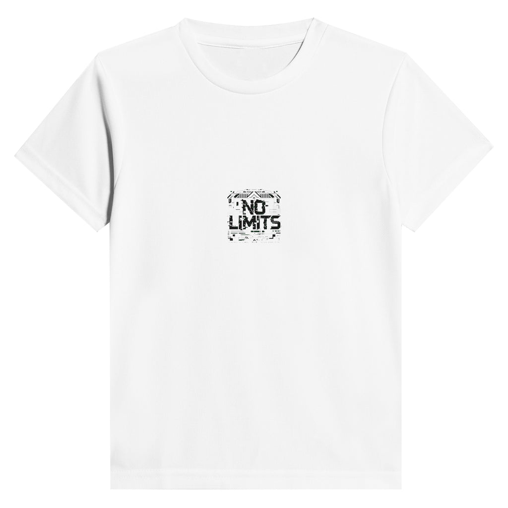 No Limits Kids Activewear Tee – Moisture-Wicking