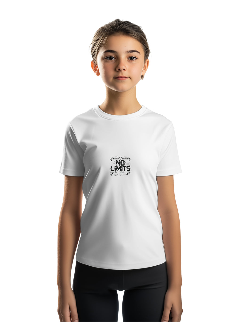 No Limits Kids Activewear Tee – Moisture-Wicking