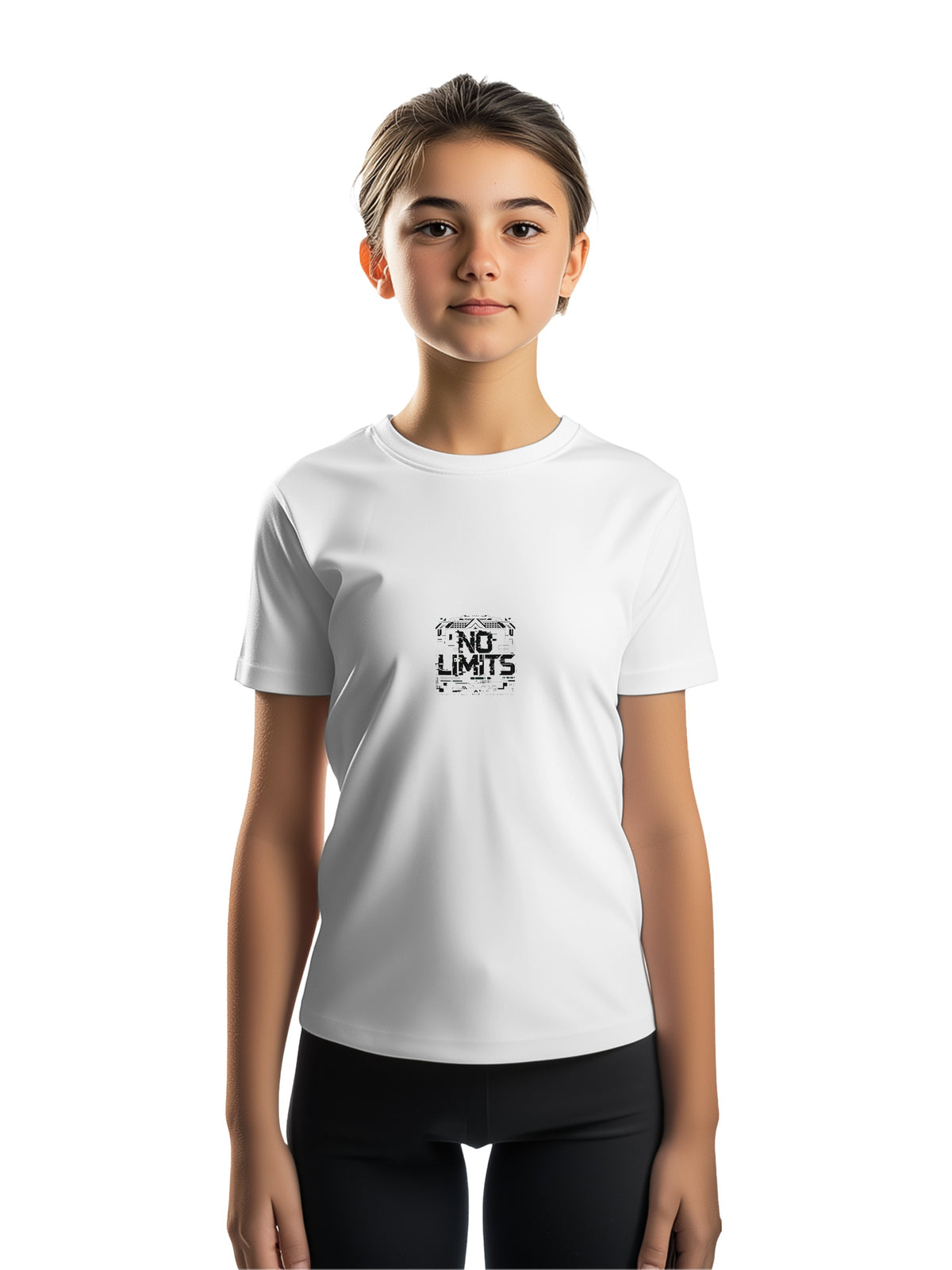 No Limits Kids Activewear Tee – Moisture-Wicking