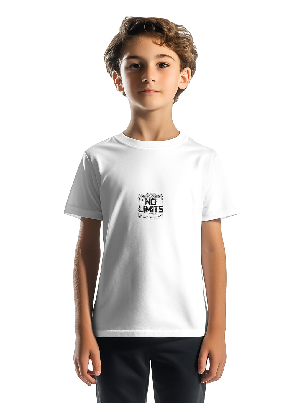 No Limits Kids Activewear Tee – Moisture-Wicking