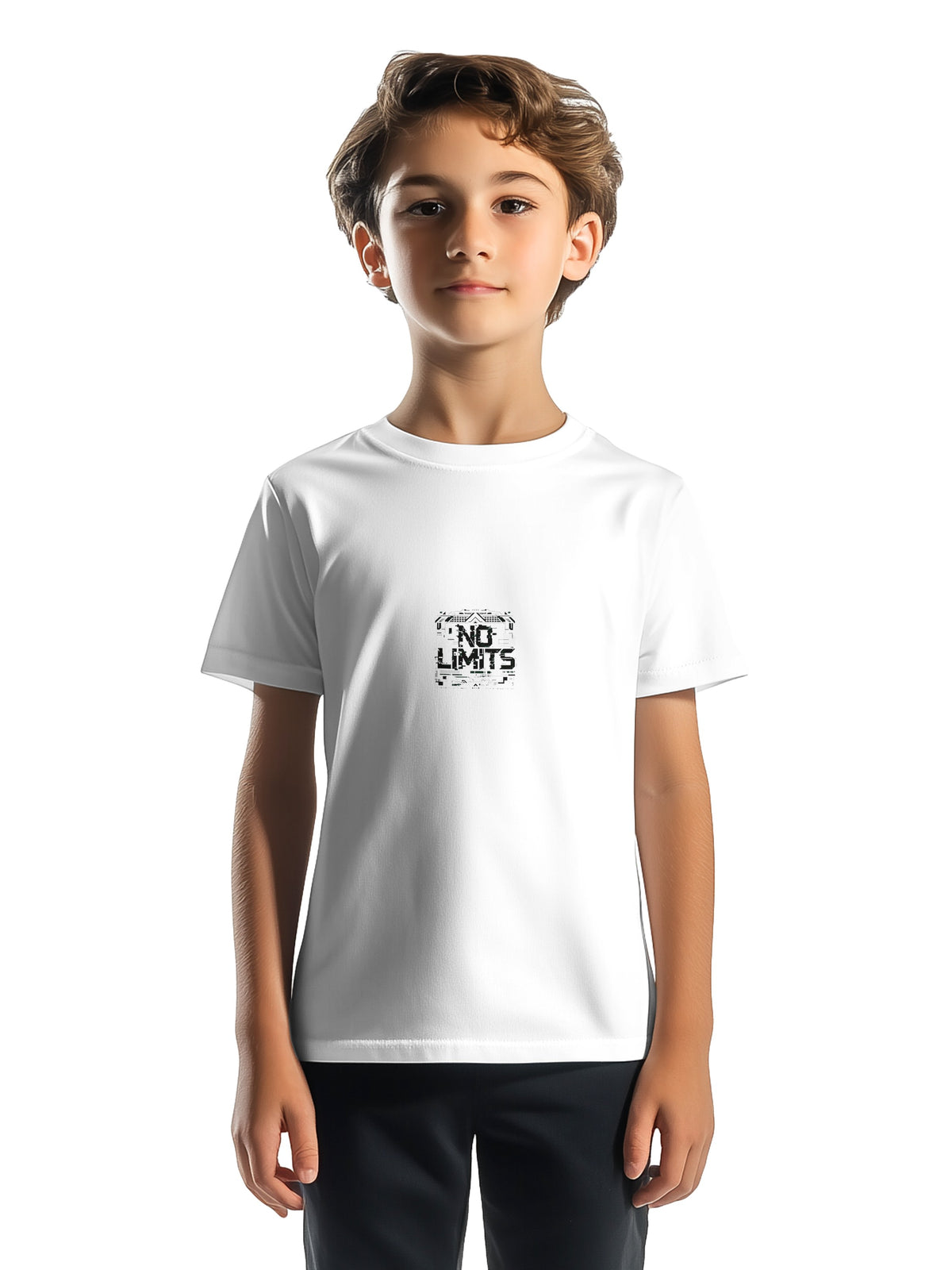 No Limits Kids Activewear Tee – Moisture-Wicking